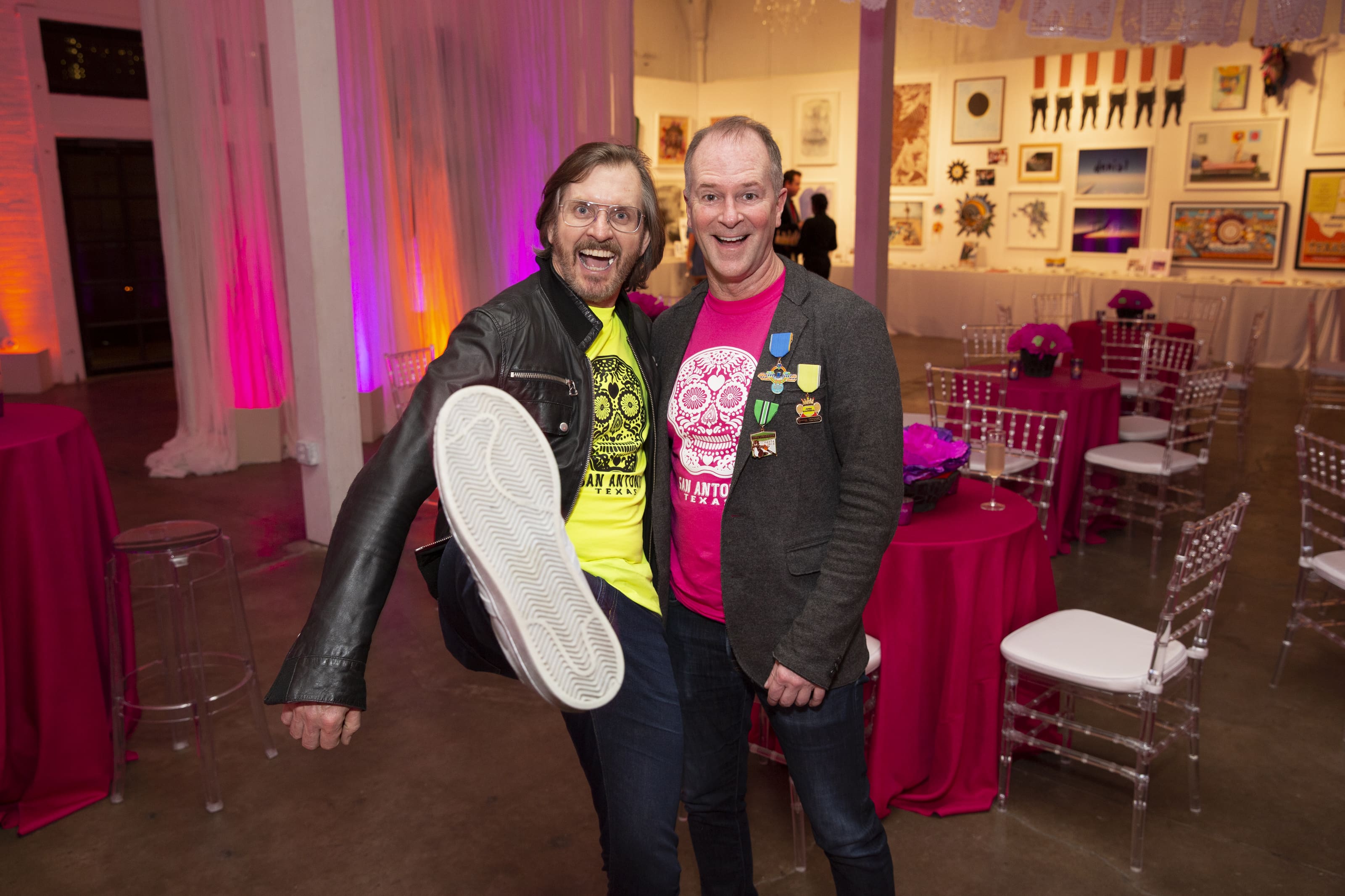 Chairs Marcus Sloan & Shannon Hall (Photo by Jenny Antill Clifton and Johnny Than)