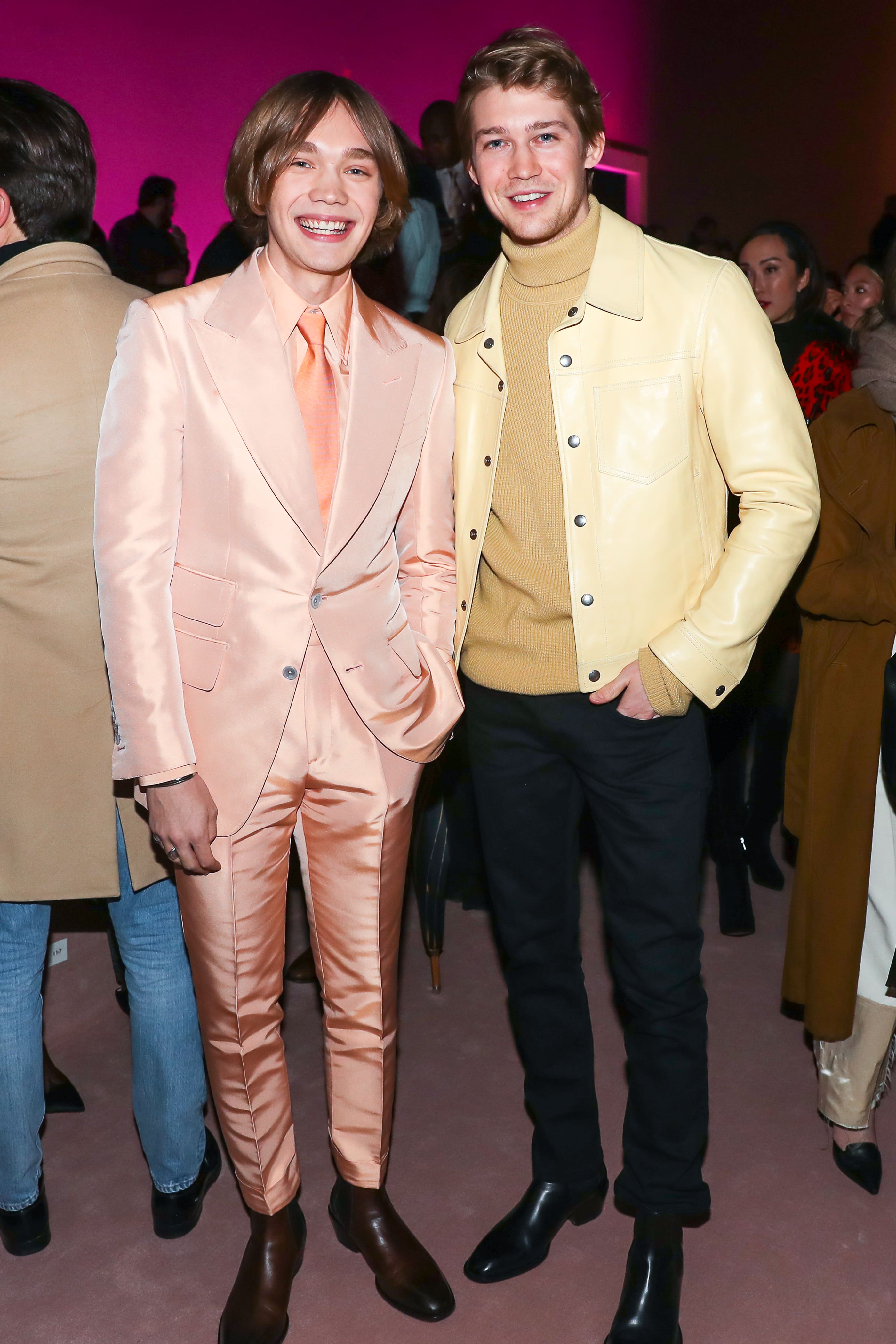 Charlie Plummer, Joe Alwyn Photo by Courtesy of Tom Ford