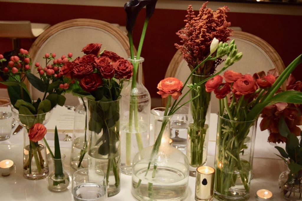 Fady Armanious not only prepares dinner but also does the flowers. (Photo by Shelby Hodge)