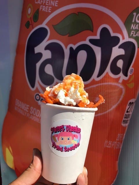 Only a carnival could find a way to deep fry Fanta. 