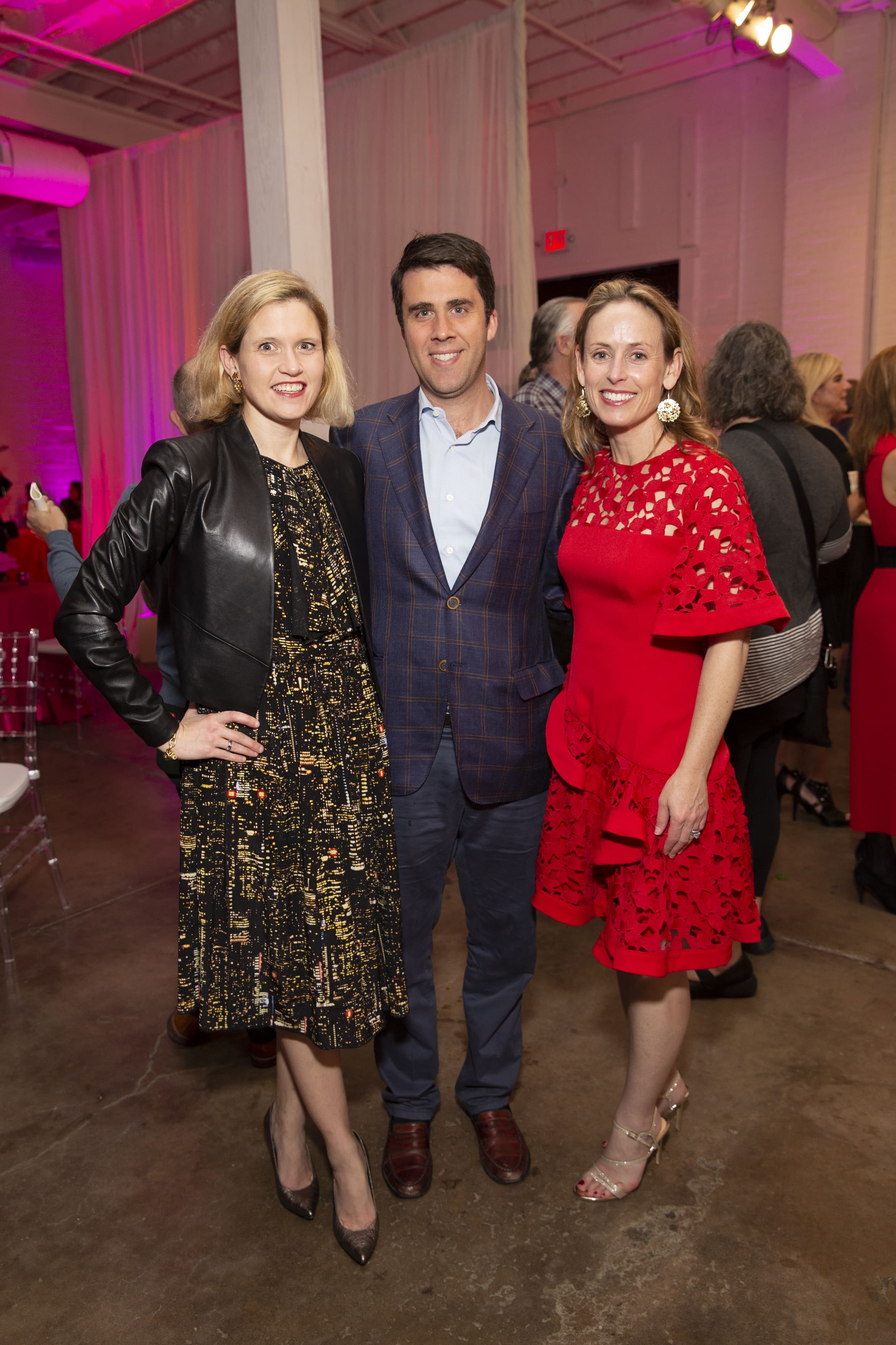Elizabeth & Charlie Leykum, chair Eleanor Gilbane (Photo by Jenny Antill Clifton and Johnny Than)