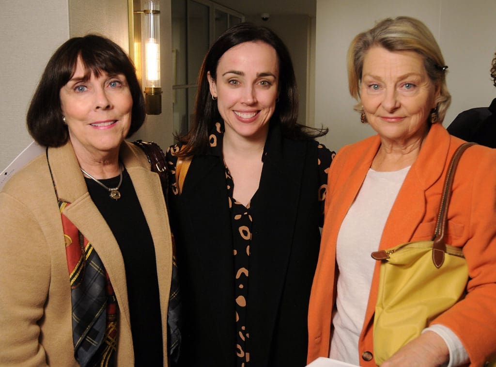 Ellen Sheedy, Colleen Sheedy, Barbara Collie (Photo by Dave Rossman)