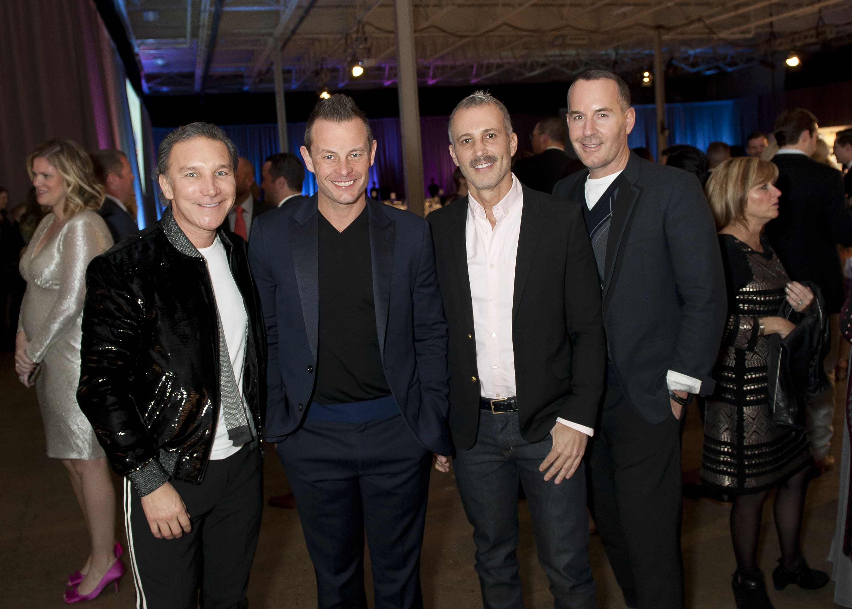 Gonzalo Bueno, Michael McCray, Faisal Halum & Brian Bolke (Photo by Tamytha Cameron.)