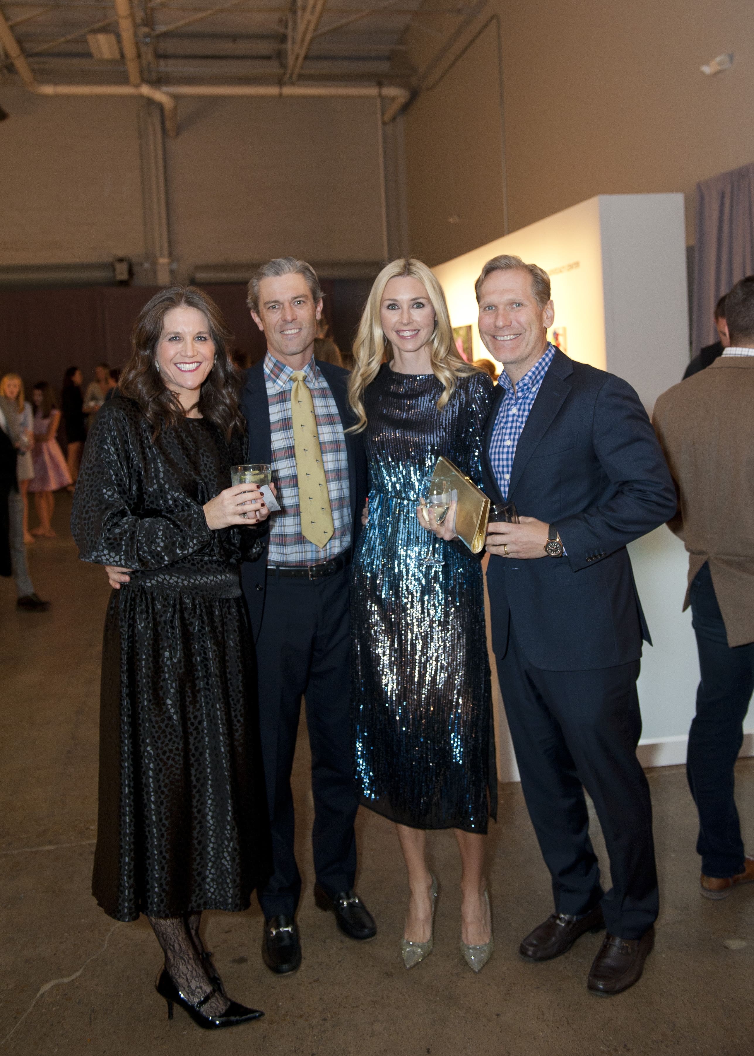 Leah & Phillip Ewing, Julie & Steve Rado (Photo by Tamytha Cameron.)