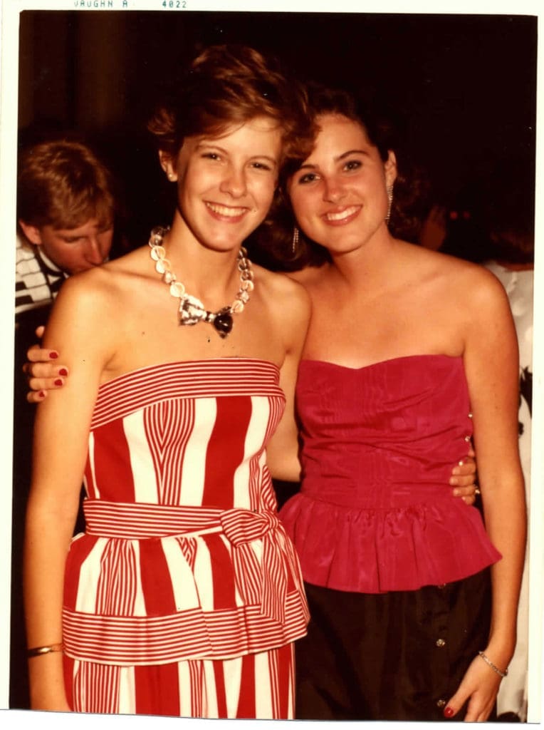 Ann Hobson's fashion in the 1980s was to die for. 