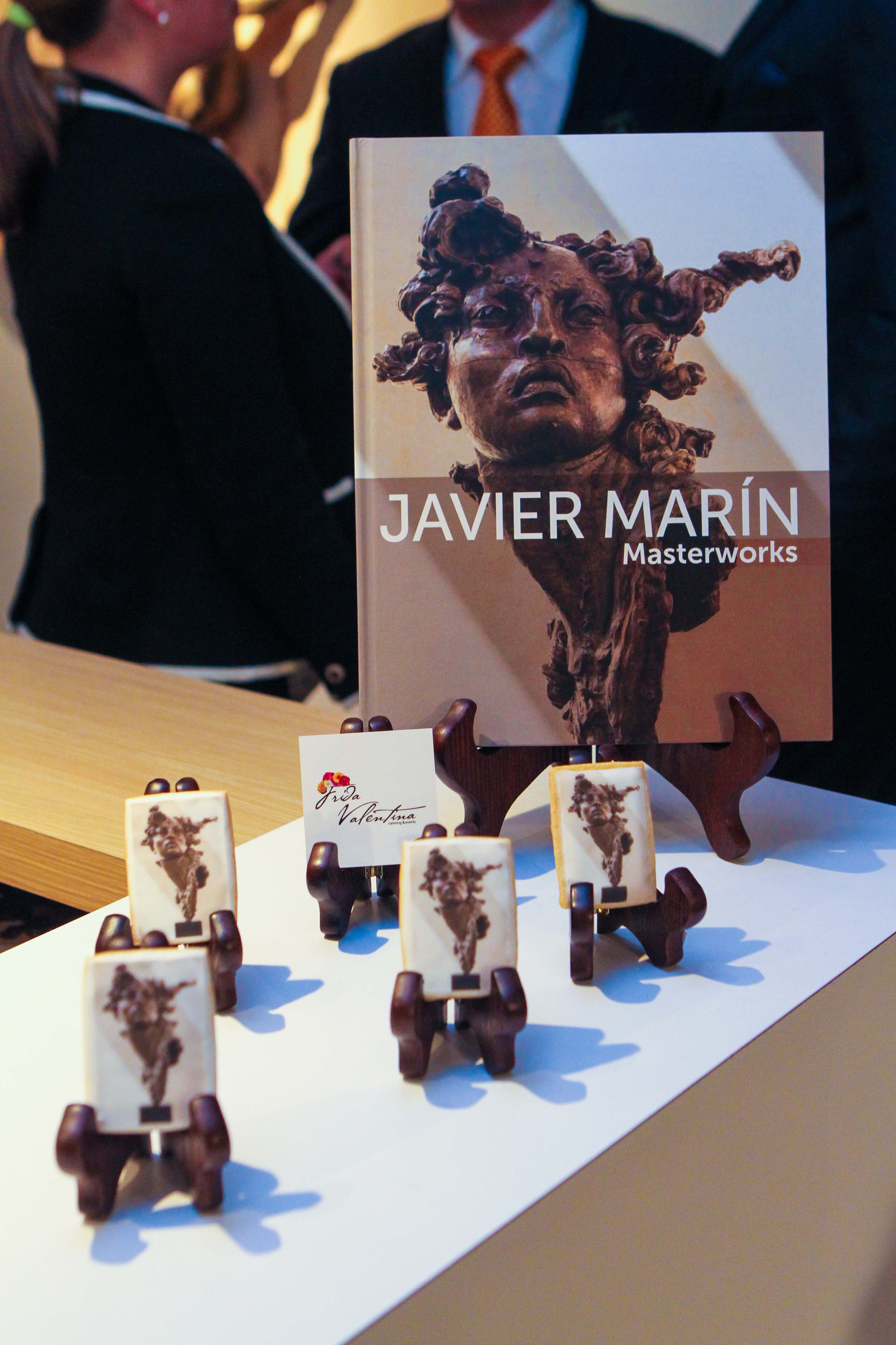 Marín catalog paired with Frida Valentina cookies. (Photo by Chris P. Bachman)