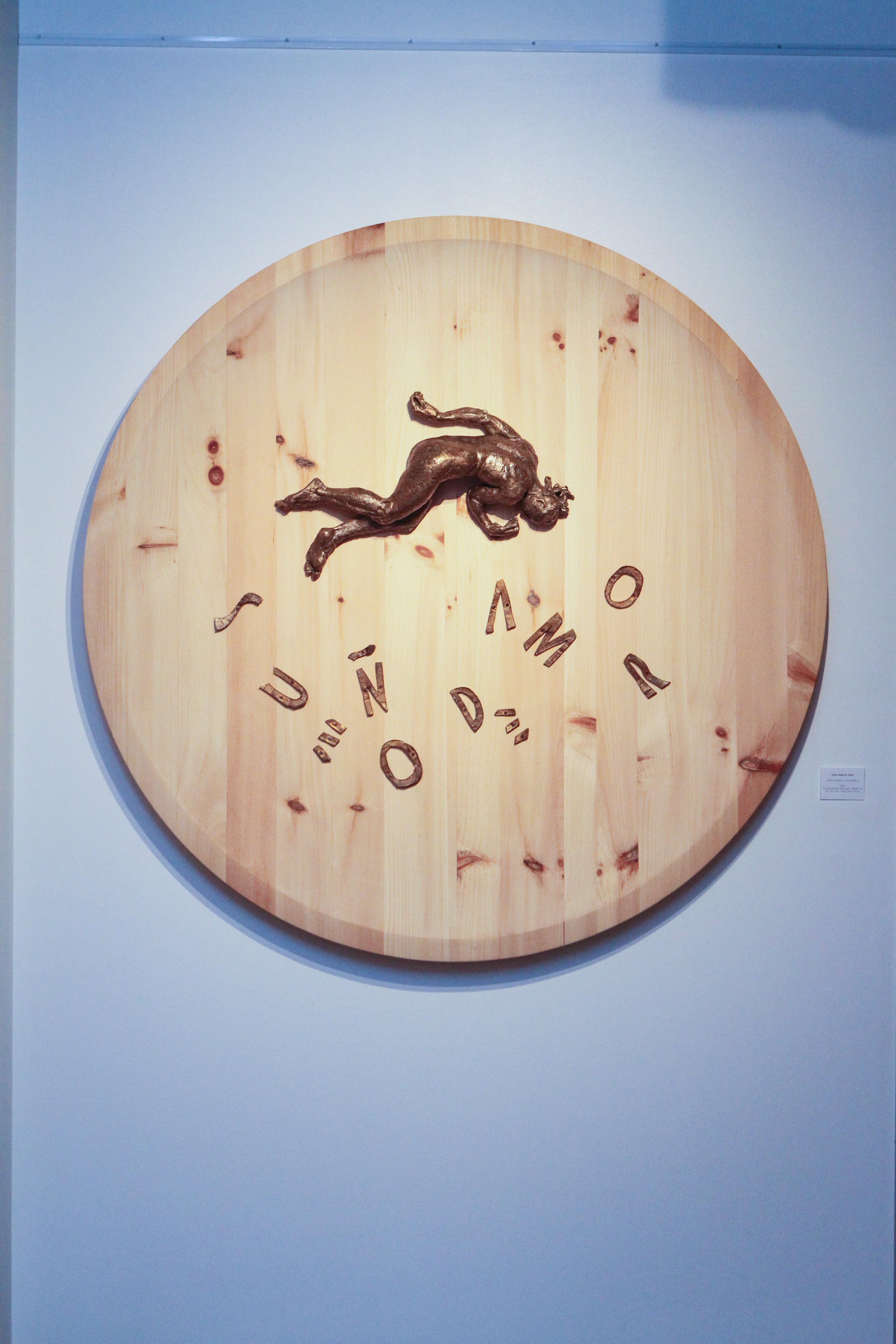 Marín's take on alphabet soup, the "Love Dream" series (Photo by Chris P. Bachman)