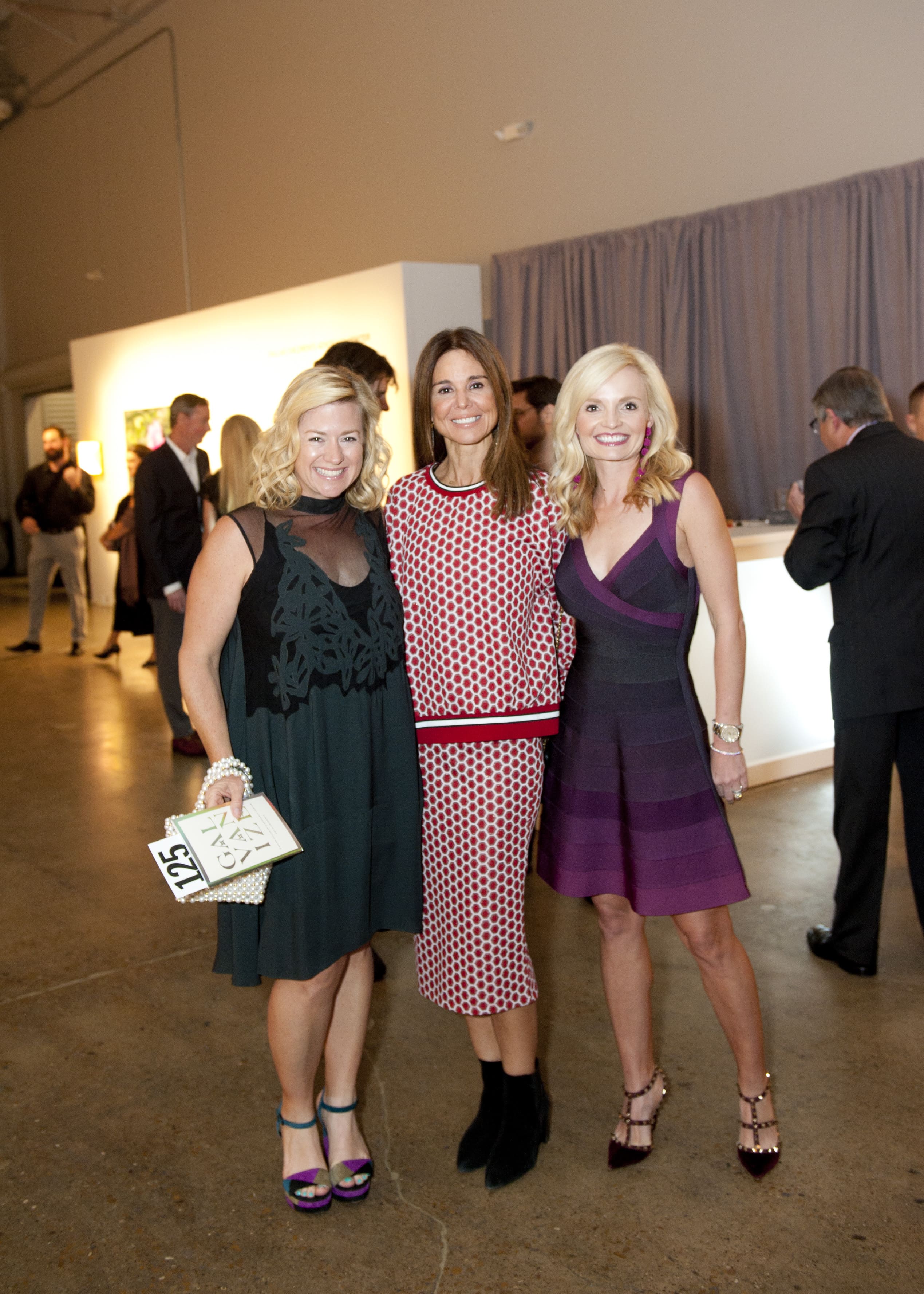 Megan Filgo, Kim Wyly, Emily Miller (Photo by Tamytha Cameron.)