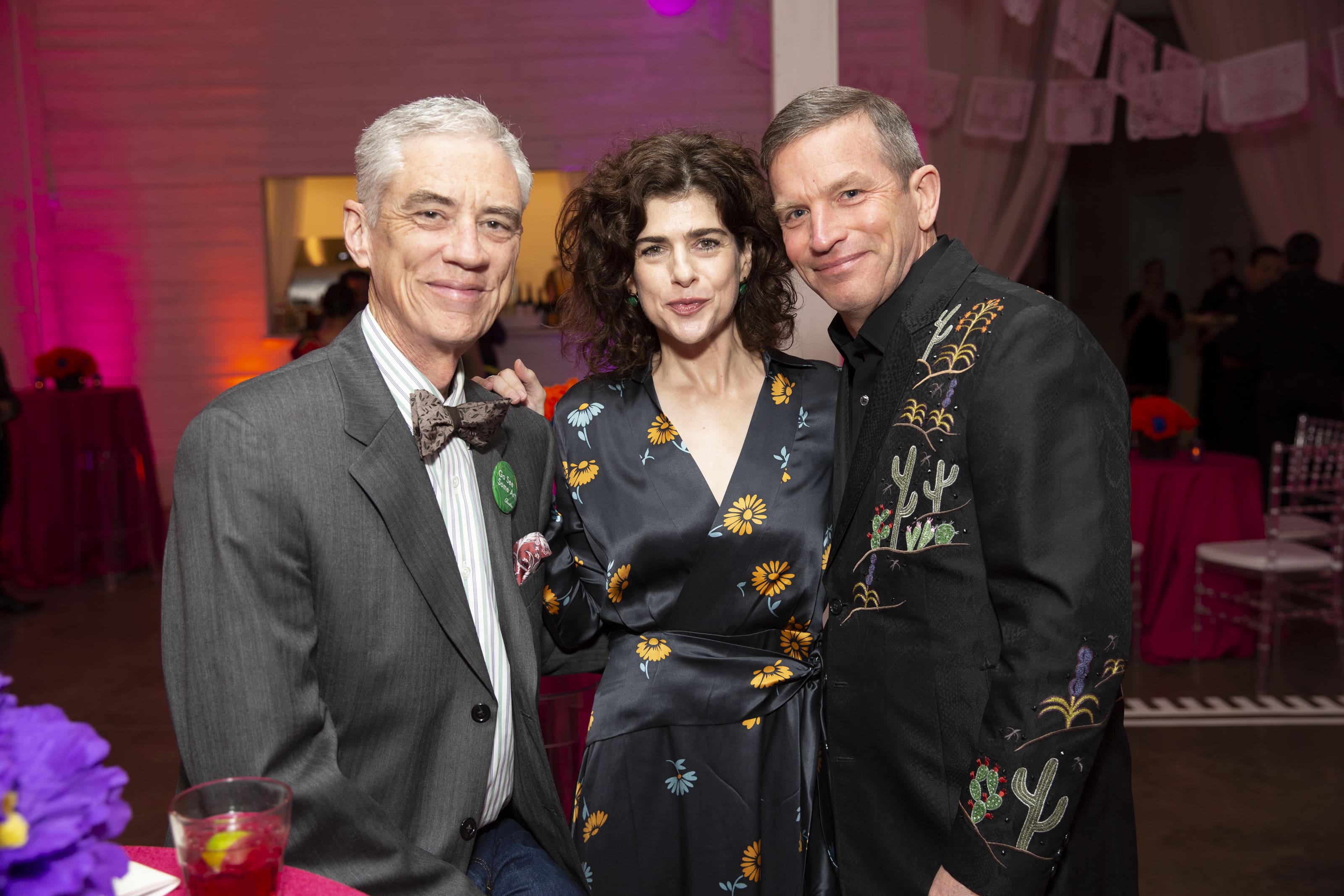 Michael Galbreth, Christina Rees, chair J.B. Fairbanks (Photo by Jenny Antill Clifton and Johnny Than)