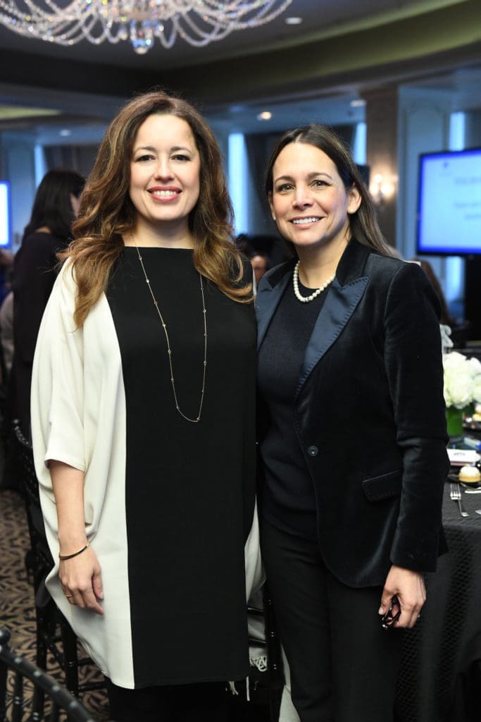 Nory Angel and Alina Garcia at El Centro  de Corazón luncheon (Photo by Daniel Ortiz)
