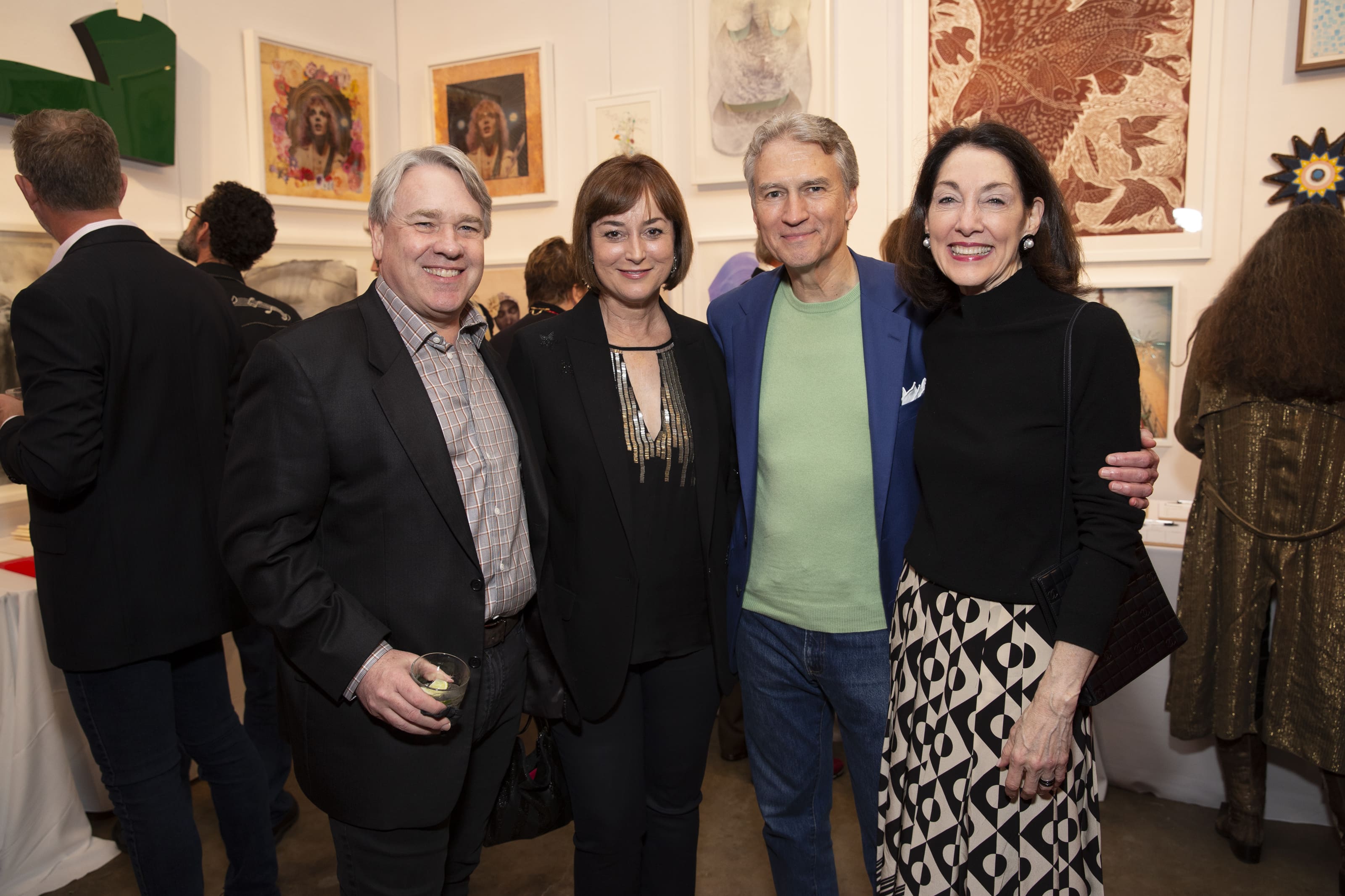 Reggie & Leigh Smith, Sanford & Susie Criner (Photo by Jenny Antill Clifton and Johnny Than)