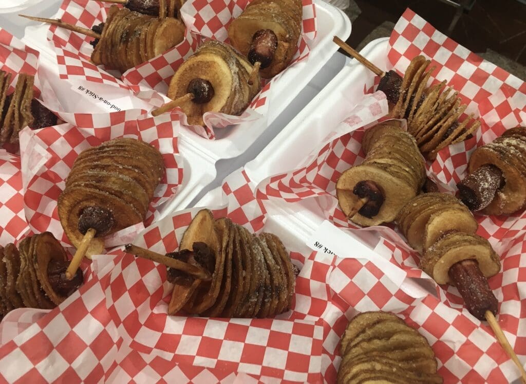 Vendors competed in eight categories. 