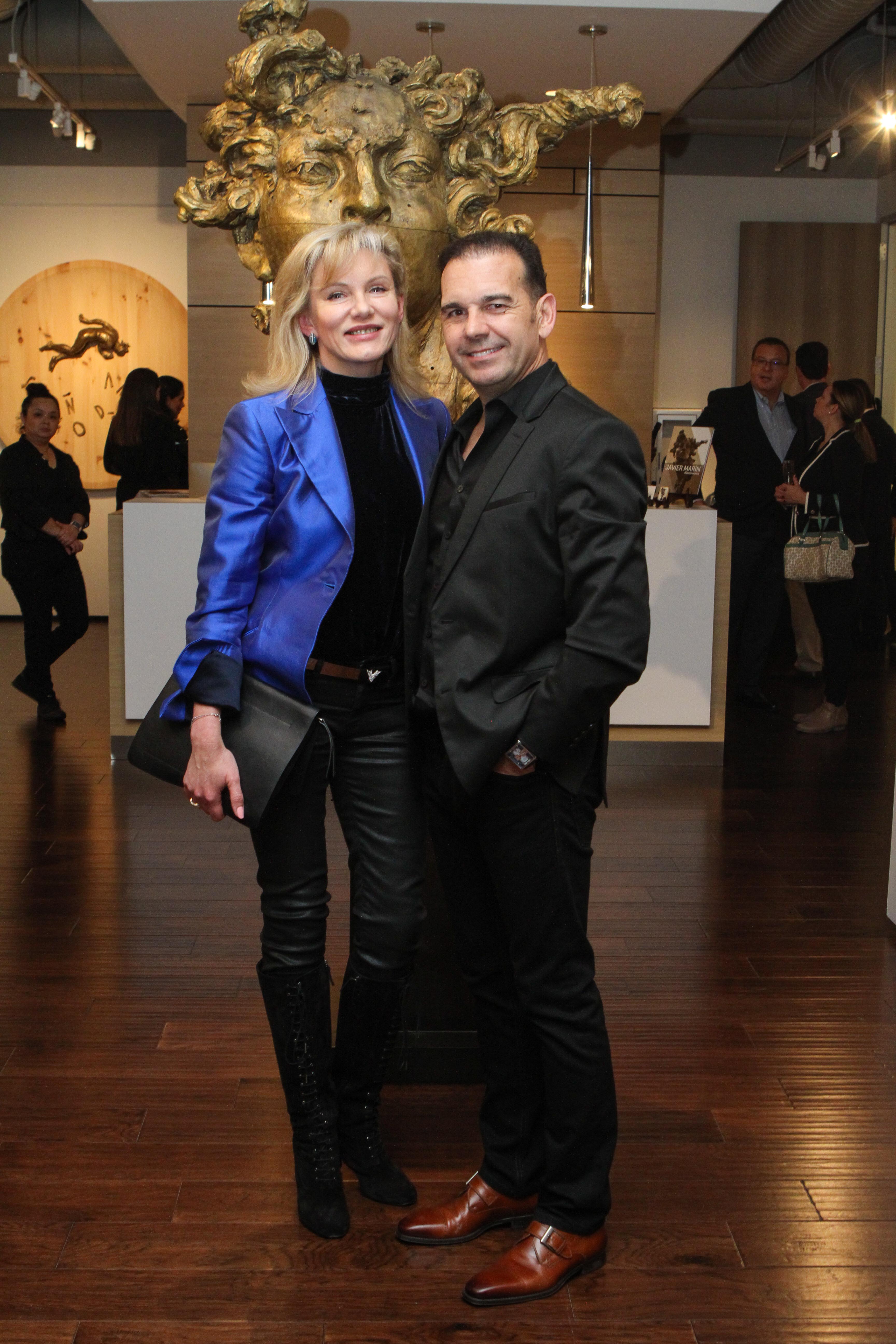 Tatiana Sorkin, Michel Coret (Photo by Chris P. Bachman)