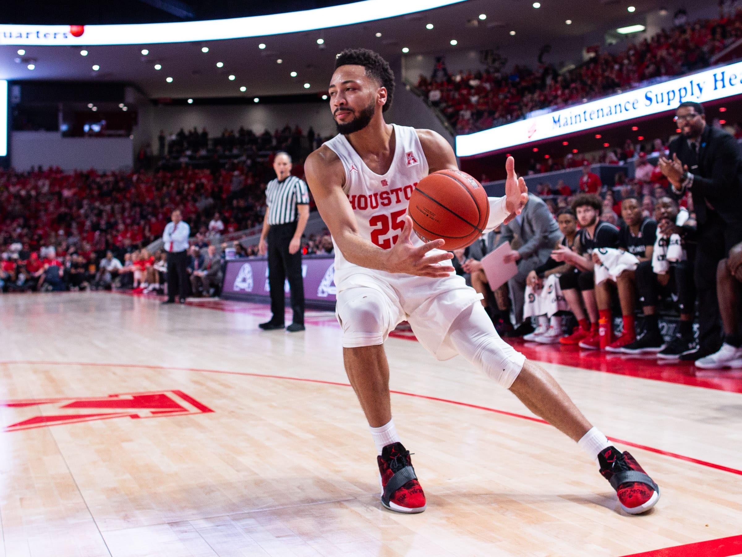UH guard Galen Robinson Jr. is feeling the moment.