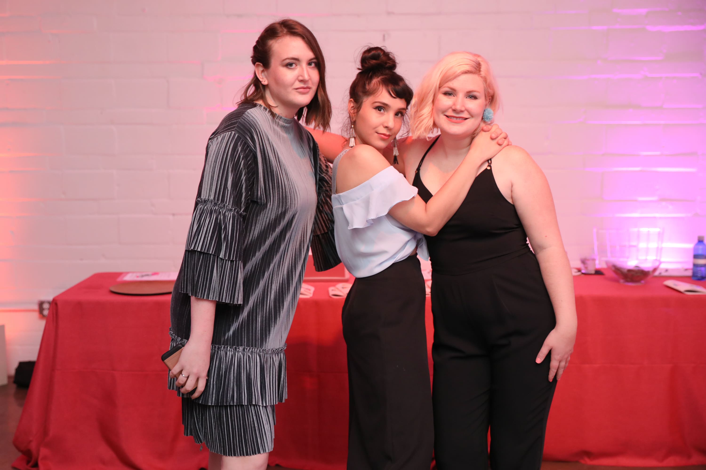 Vanessa Ramirez-Sparrow, Nadia Al-Khalifah, Hayley McSwain (Photo by Jenny Antill Clifton and Johnny Than)