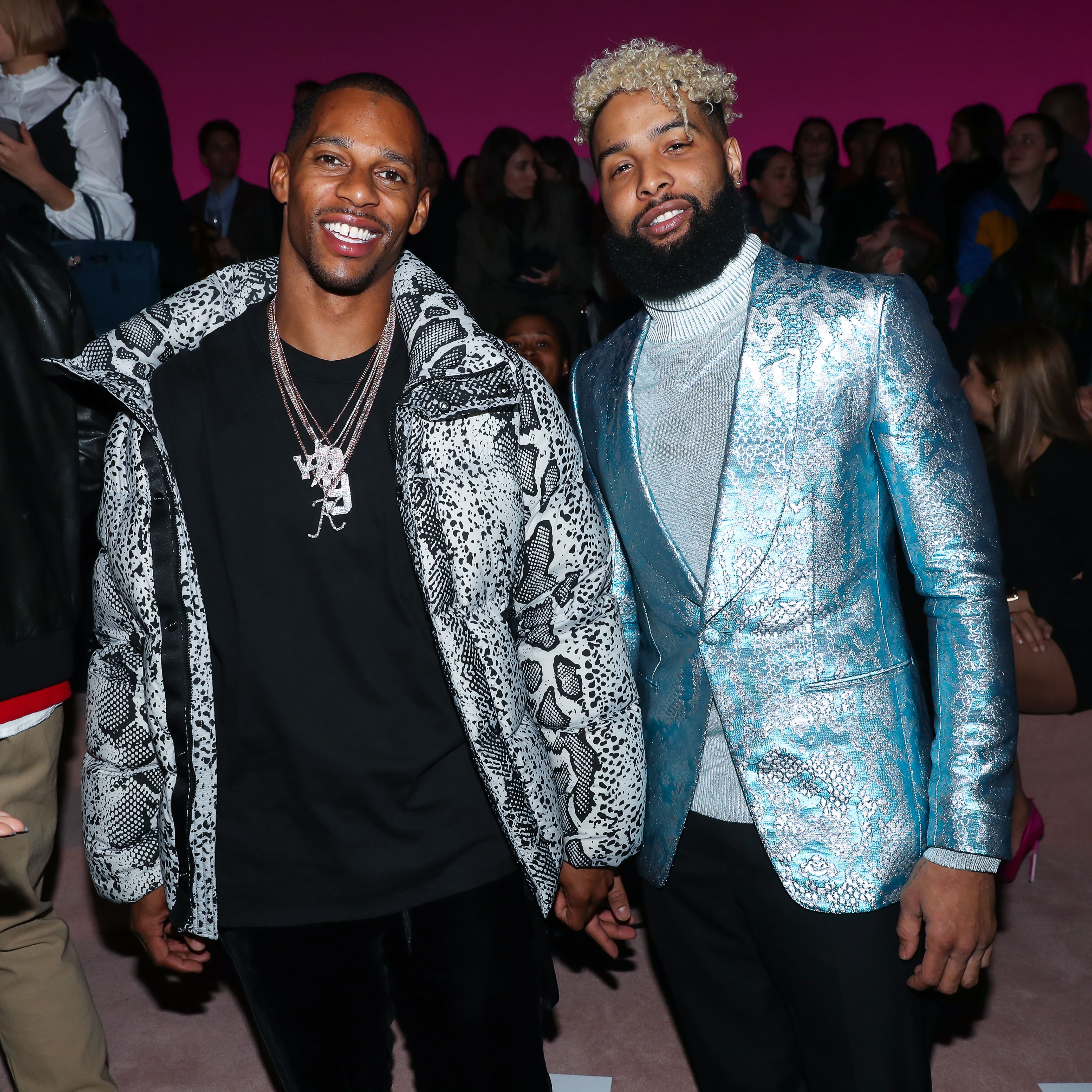 Victor Cruz, Odell Beckham Jr. Photo by Courtesy of Tom Ford