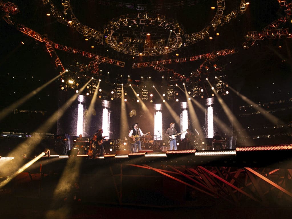 The signature star stage never looked so good. (Photo by F. Carter Smith)