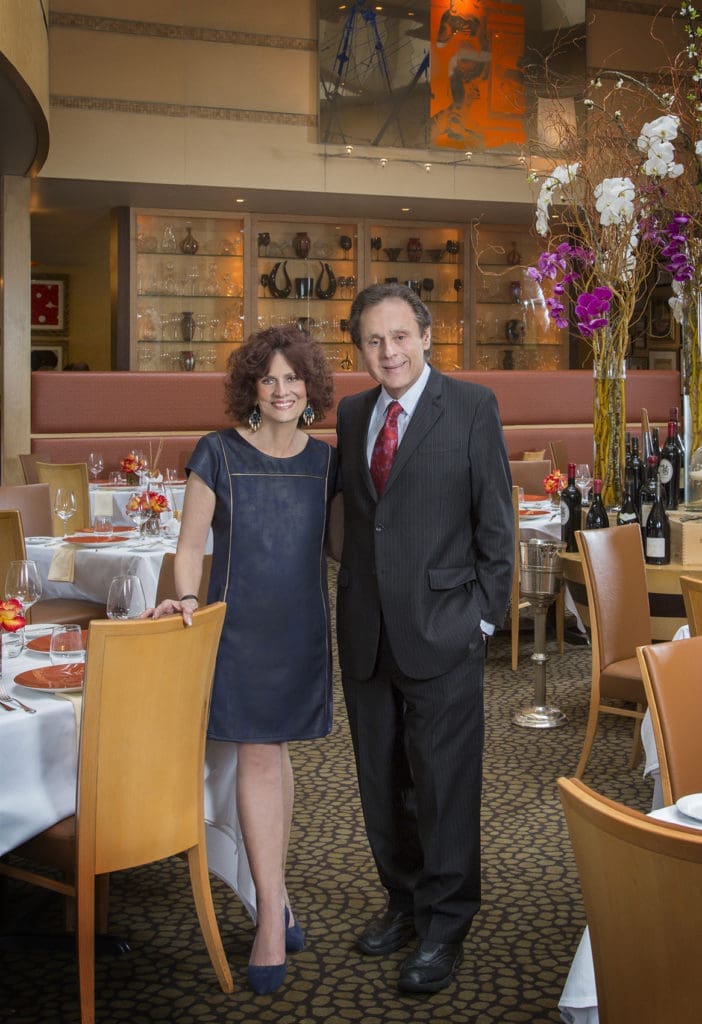 Donna & Tony Vallone photographed in 2019  in Tony's on Richmond in Greenway Plaza.