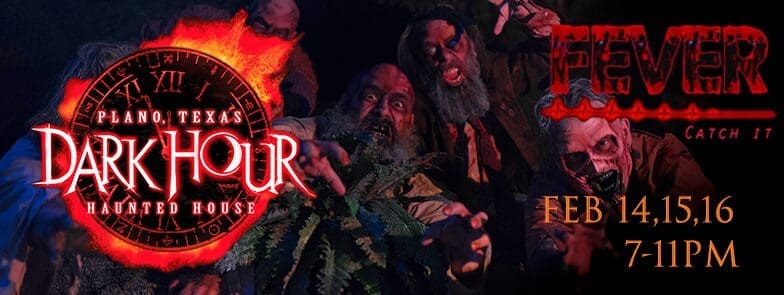Experience "Fever" at Dark Hour Haunted House this Valentine's Day.