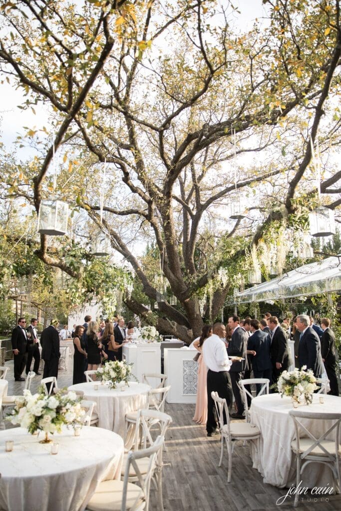 The backyard was the backdrop. (Photo by John Cain Photography)