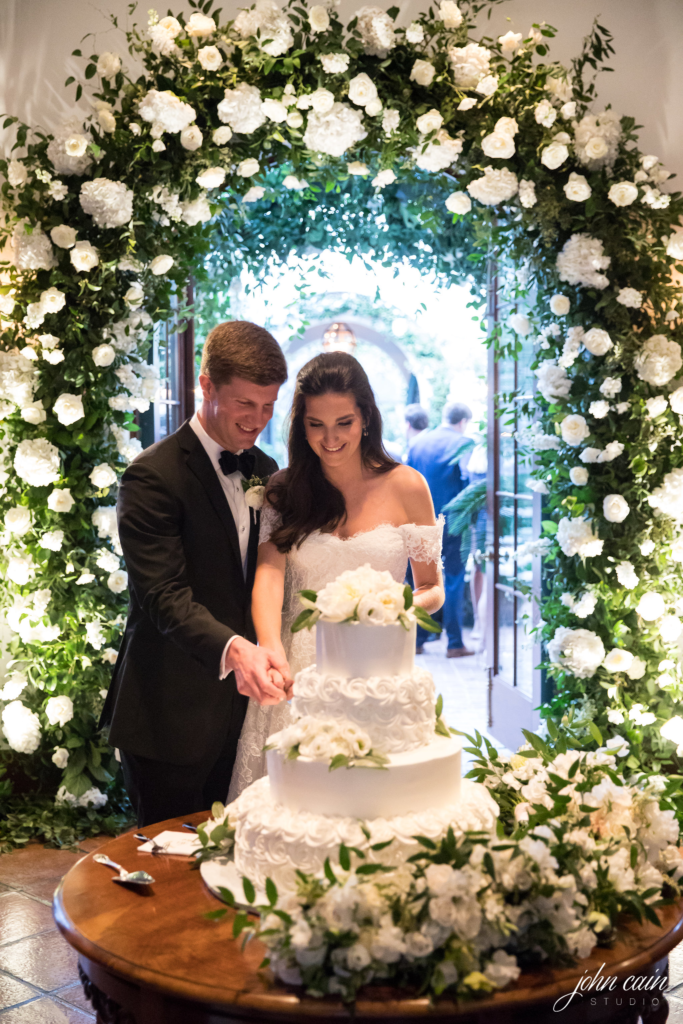 The entire wedding was picture-perfect. (Photo by John Cain Photography)