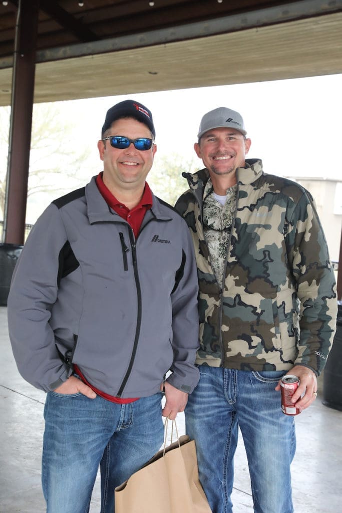 Try Kiddy, Clay O'Brien at the Alley Theatre Sporting Clays Competition at the Greater Houston Sports Club. (Photo by Priscilla Dickson)
