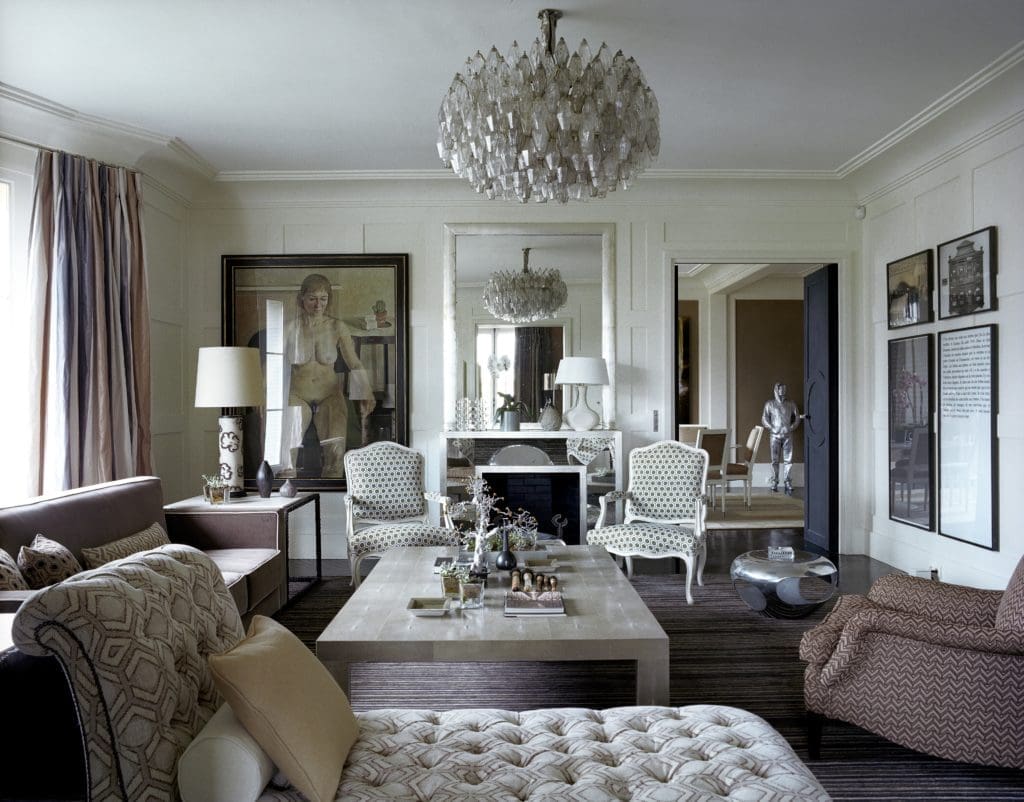 Rue de l'Université living room