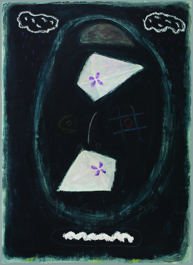 Floyd Newsum's "Purple Rain Why Not," 2016 (Courtesy the artist and Nicole Longnecker Gallery)