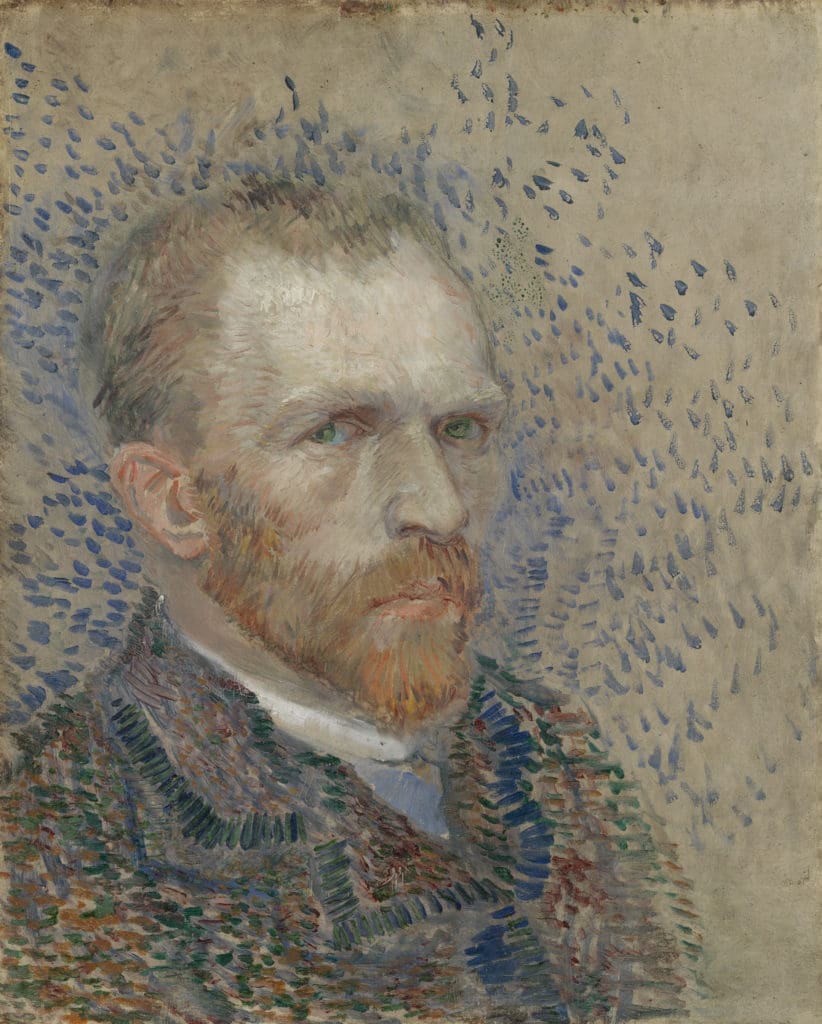 The artist's "Self-Portrait," 1887. The MFAH is the sole American venue for this rare exhibition featuring more than 50 canvases and drawings culled from the two museums that hold the biggest trove of Van Gogh work in the world. (Collection Van Gogh Museum, Amsterdam. Vincent Van Gogh Foundation)
