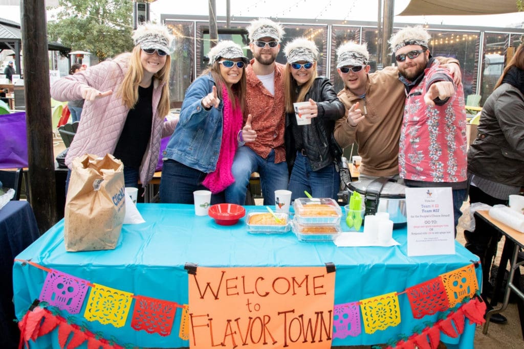 Houston’s Hottest Young Professionals Brave a Cold Day for Ultimate Chili Cookoff