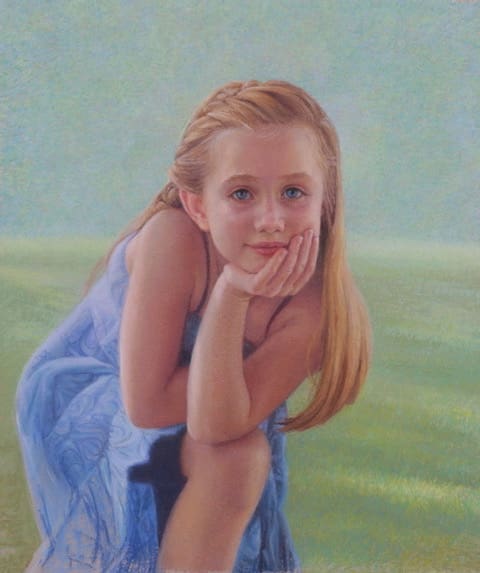 Alyiah, pastel, 20 x 16