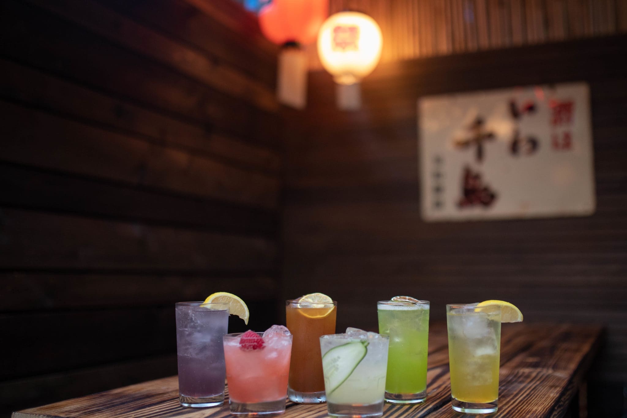 Assorted Cocktails doMO ALLEY GATO AUSTIN