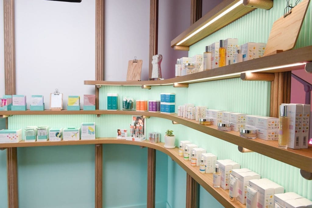 Face Haus uses spa-worthy products and has professional estheticians. 
