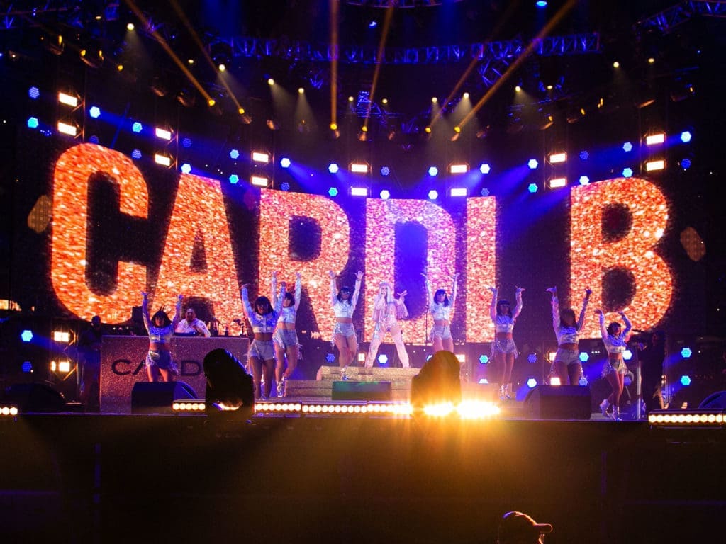 Cardi B brought a new energy to the Houston Rodeo. (Photo by F. Carter Smith)