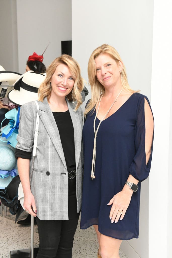 Jade Shine and Samantha Lanclos at the Bo's Place fashion preview at Tootsies.  (Photo by Daniel Ortiz)