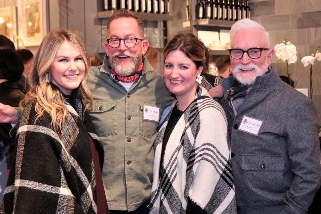 Jenny Hill, Russ Peters, Lauren Stedman and Bill Cates (Photo by Crystal Chatmon )