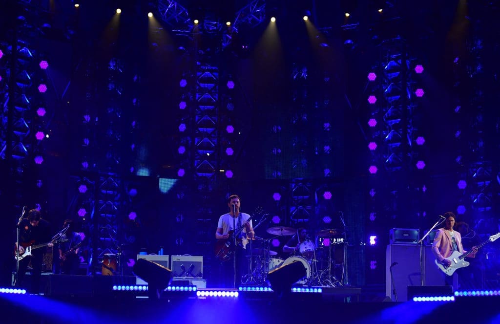 Kings of Leon went through a crisp, 15-song set list at Houston Rodeo. (Photo courtesy Houston Livestock Show and Rodeo)