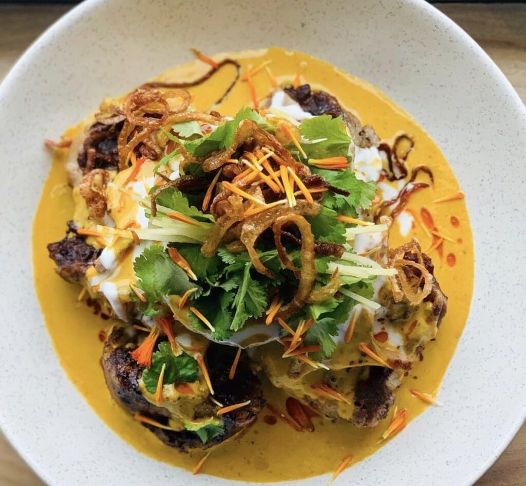 Chef Evelyn Garcia mixed Mexican and Salvadoran cuisines for serious flavor. 