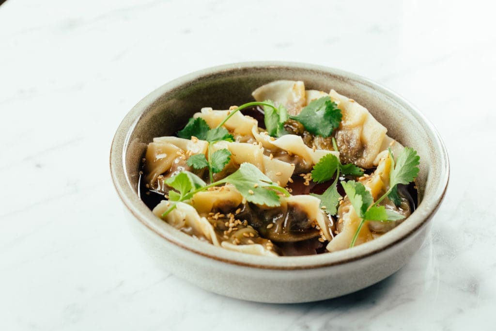The Henry brings melt in your mouth short rib potstickers. 