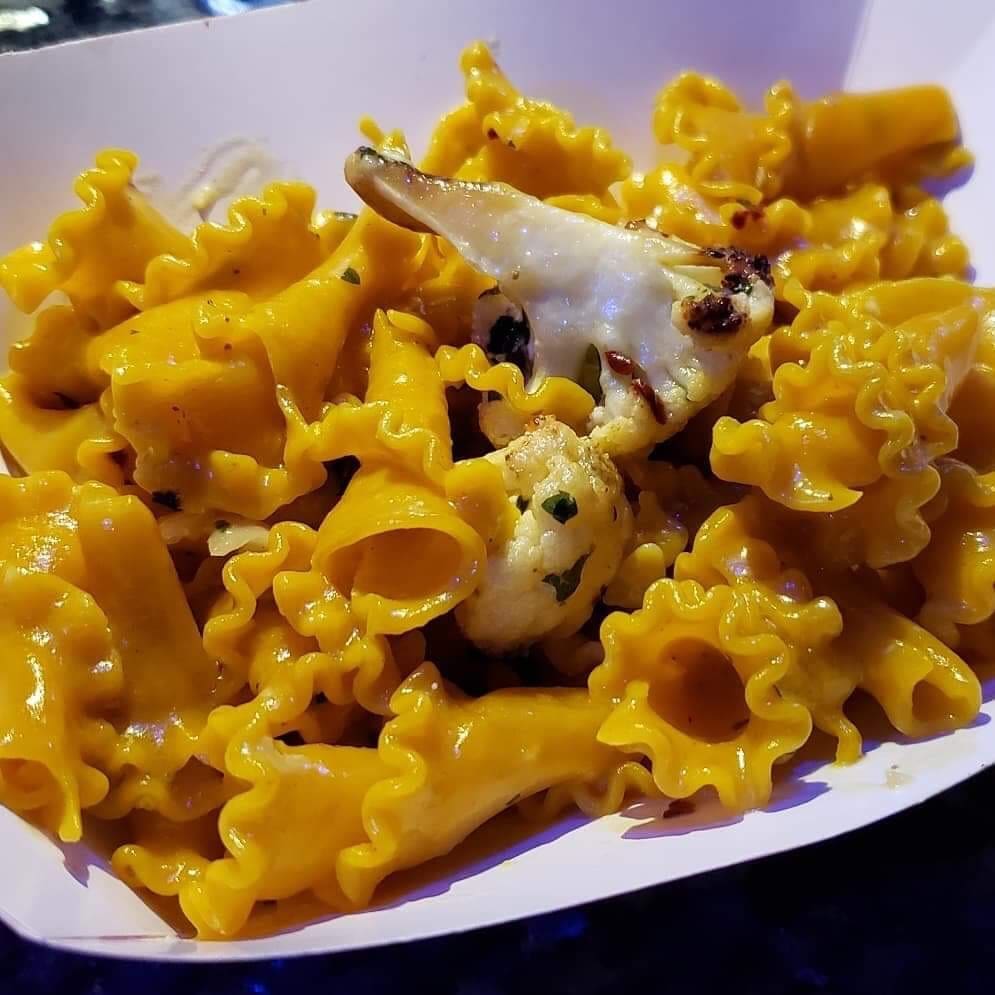 Pasta by BOH Pasa & Pizza's Ben McPherson, soon to open at Bravery Chef Hall, even sooner to be served at Chefs for Paws. (Photo by Victoria Ma)