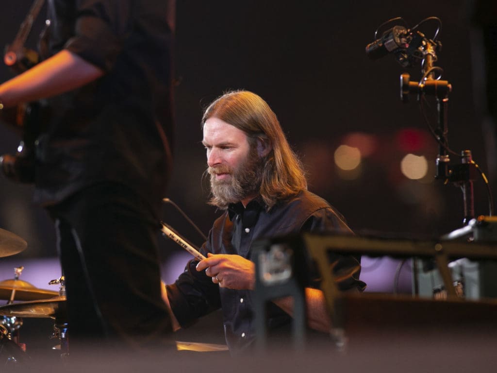 Drummer Derek Mixon got quite the intro. (Photo by F. Carter Smith )