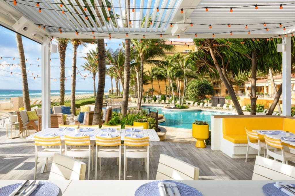 The Breeze Restaurant cooks up delectable dishes. 