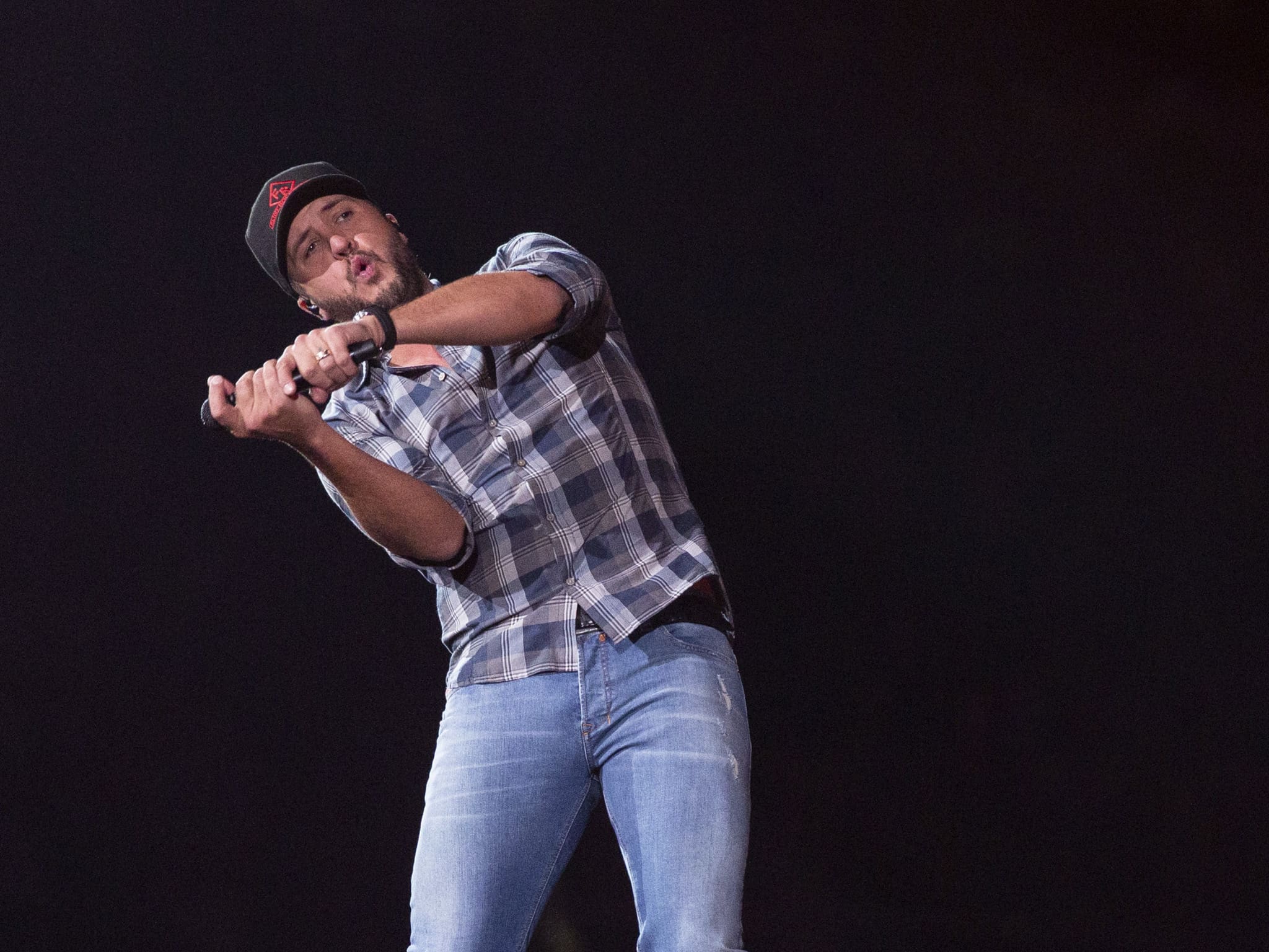 luke bryan fishing (Photo by F. Carter Smith )