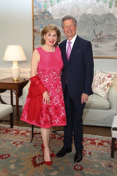 Denise Bush Bahr & Philip Bahr at the Brookwood Community gala at Houston Country Club. (Photo by Priscilla Dickson)