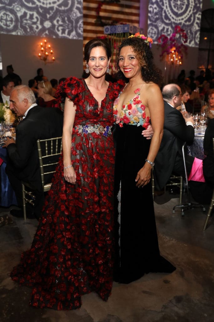 Houston Grand Opera Ball co-chair Marcia Villas and auction chair Monica Fulton. (Photo by Jenny Antill)