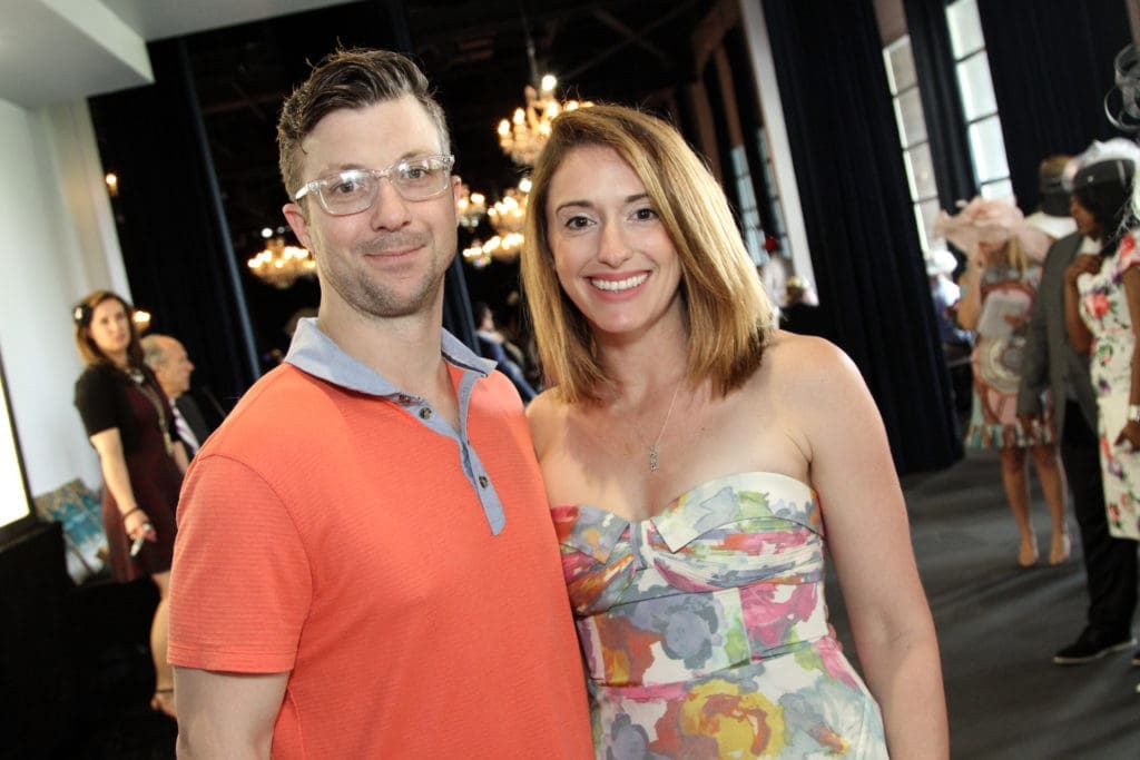 Rory & Kayla Tolunay at the Children at Risk and Attack Poverty Big Brunch at the Ballroom at Bayou Place. (Photo by Daniel Ortiz)