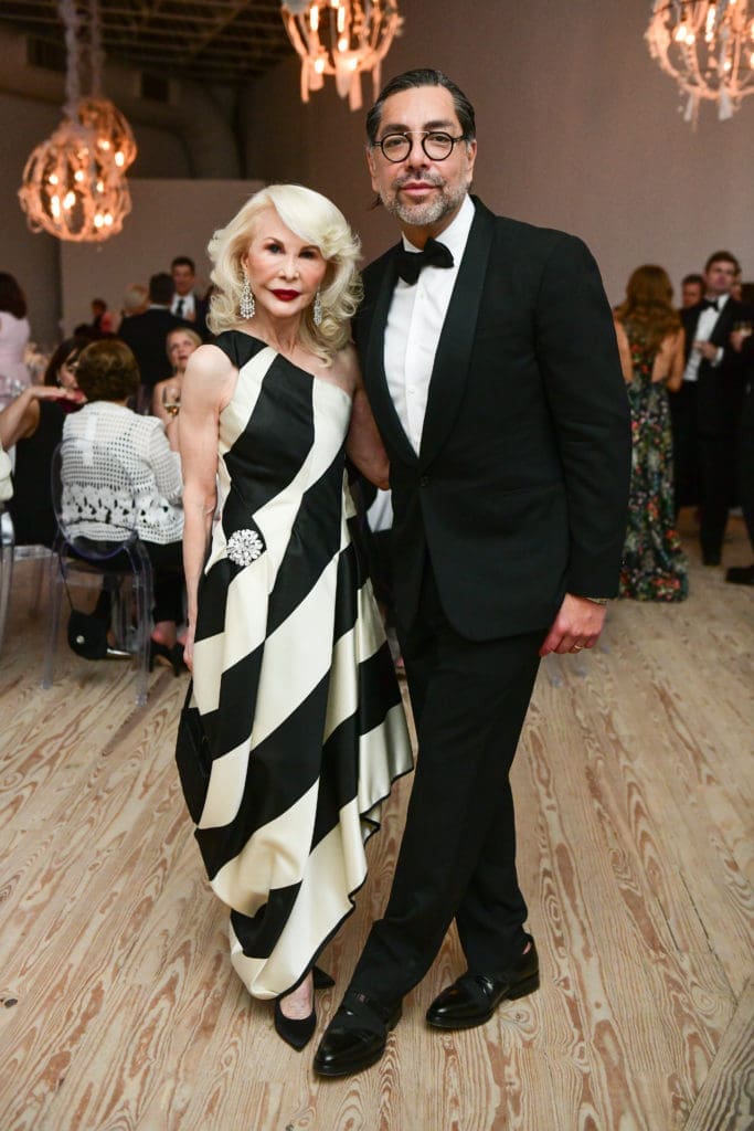 Diane Lokey Farb, Ceron at the 2019 CAMH Gala and Art Auction  (Photo by Daniel Ortiz)