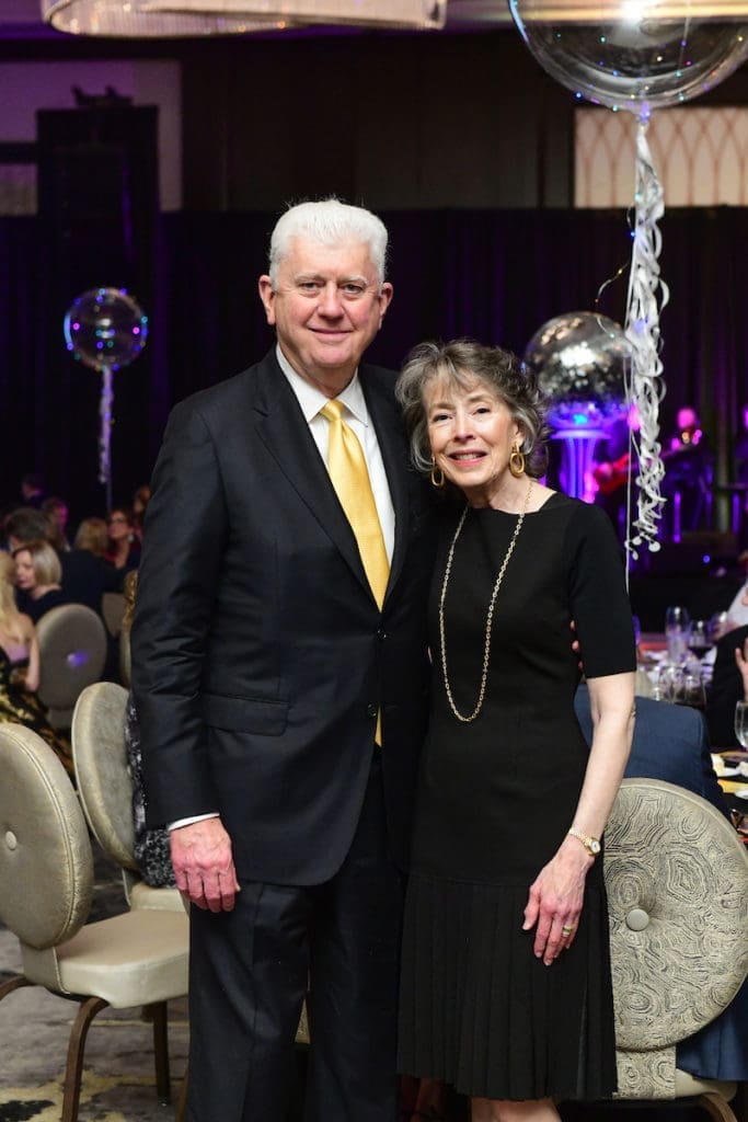 Carl & Vicki Baucum at the Nora's Home gala.
