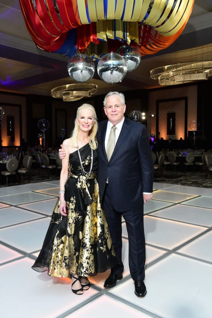 Honorees Carole and Jim Looke at the Nora's Home gala.