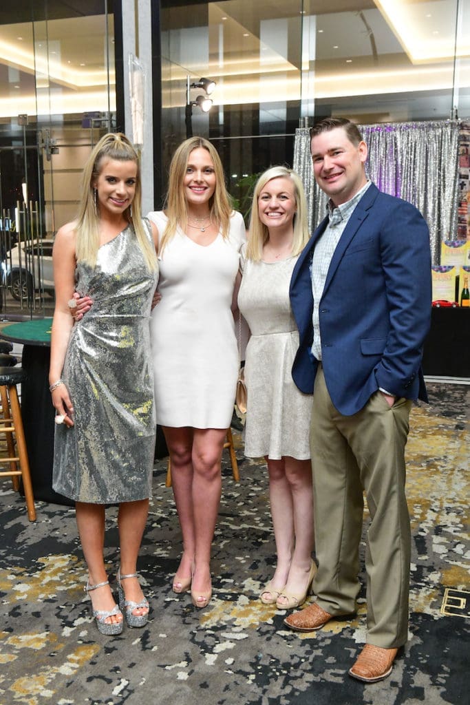 Christiana Looke, Caroline Frantz, Tasha & Blake Hamilton at the Nora's Home gala.